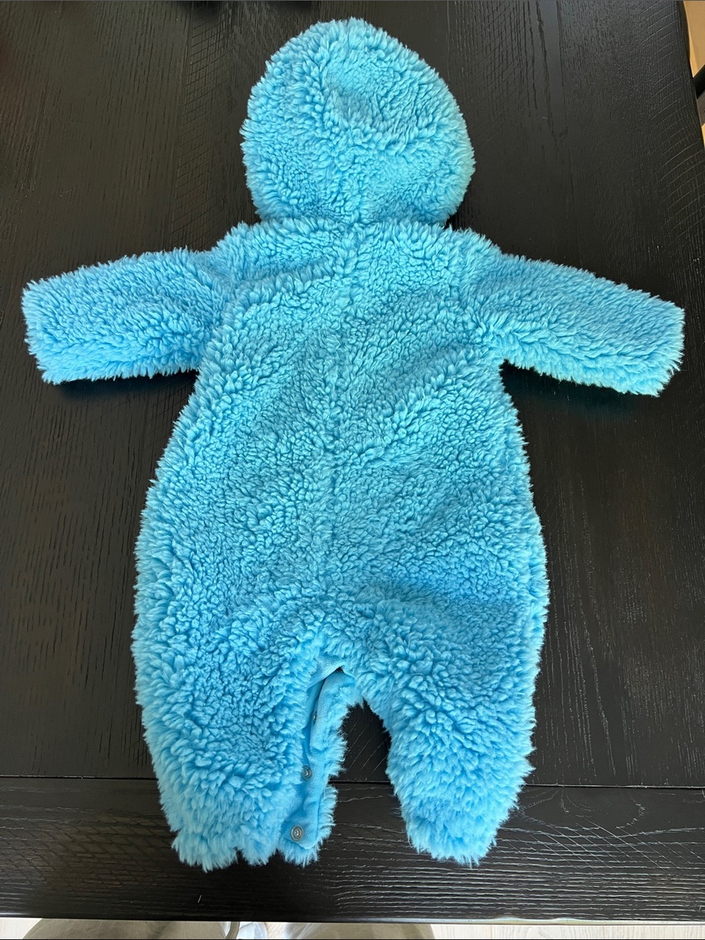 Pottery Barn Kids Cookie Monster Bright Blue Plush Halloween Costume - Picture 3 of 3
